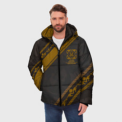 Куртка зимняя мужская Cs:go - Knight m4a1-s style 2022, цвет: 3D-черный — фото 2