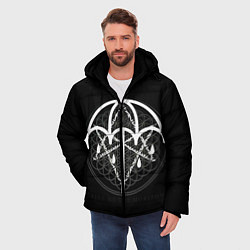 Куртка зимняя мужская BMTH: Rain Symbol, цвет: 3D-черный — фото 2