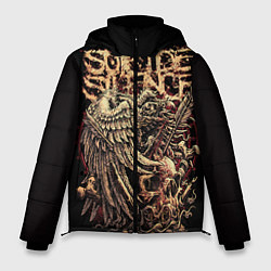 Куртка зимняя мужская Suicide Silence, цвет: 3D-черный