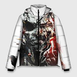 Куртка зимняя мужская Metal gear solid 5, цвет: 3D-черный