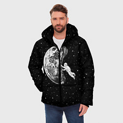 Куртка зимняя мужская Начало ночи, цвет: 3D-черный — фото 2