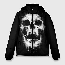 Куртка зимняя мужская Evil Skull, цвет: 3D-черный
