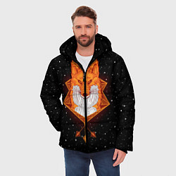 Куртка зимняя мужская Огненный лис, цвет: 3D-черный — фото 2