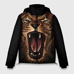 Куртка зимняя мужская Львиный рык, цвет: 3D-черный