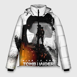 Куртка зимняя мужская Rise of the Tomb Raider 1, цвет: 3D-светло-серый