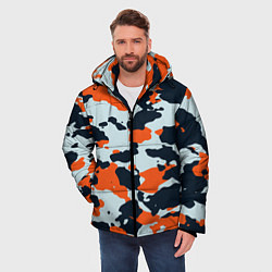 Куртка зимняя мужская CS:GO Asiimov Camouflage, цвет: 3D-черный — фото 2