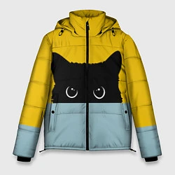 Мужская зимняя куртка Черная кошка