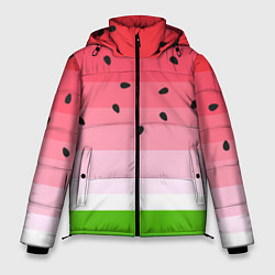 Куртка зимняя мужская Арбузик, цвет: 3D-красный