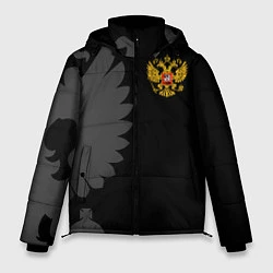 Мужская зимняя куртка Russia - Black collection