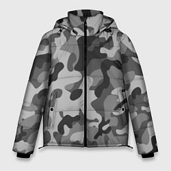 Куртка зимняя мужская Ночной Камуфляж 1, цвет: 3D-черный