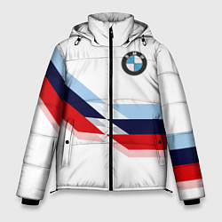 Мужская зимняя куртка BMW БМВ WHITE
