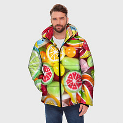 Куртка зимняя мужская Candy Summer, цвет: 3D-черный — фото 2