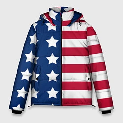 Мужская зимняя куртка USA Flag
