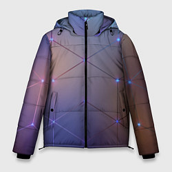 Куртка зимняя мужская НЕЙРОННАЯ СЕТЬ NEURAL NETWORK, цвет: 3D-черный