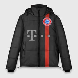 Куртка зимняя мужская Bayern FC: Black 2018, цвет: 3D-черный