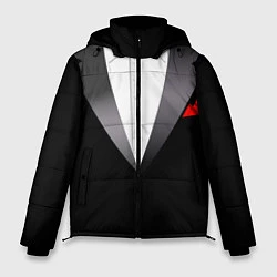 Куртка зимняя мужская Смокинг мистера, цвет: 3D-светло-серый