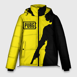 Куртка зимняя мужская PUBG: Yellow Shadow, цвет: 3D-светло-серый