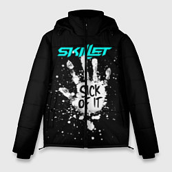 Куртка зимняя мужская Skillet: Sick of it, цвет: 3D-черный
