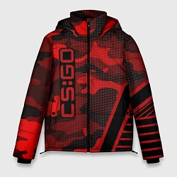 Мужская зимняя куртка CS:GO Red Camo