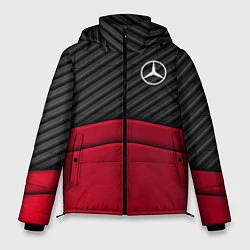 Мужская зимняя куртка Mercedes Benz: Red Carbon
