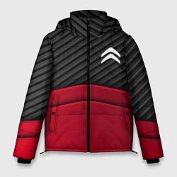 Куртка зимняя мужская Citroen: Red Carbon, цвет: 3D-черный
