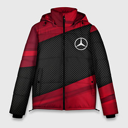 Куртка зимняя мужская Mercedes Benz: Red Sport, цвет: 3D-красный