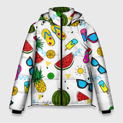 Куртка зимняя мужская Летний стиль, цвет: 3D-светло-серый