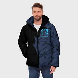 Куртка зимняя мужская CS:GO Team Liquid, цвет: 3D-черный — фото 2