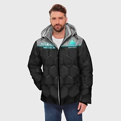 Куртка зимняя мужская Detroit: RK800 Grey Style, цвет: 3D-черный — фото 2