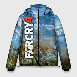 Куртка зимняя мужская Far Cry 4: Ice Mountains, цвет: 3D-светло-серый