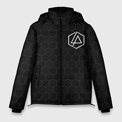 Куртка зимняя мужская Linkin Park: Black Carbon, цвет: 3D-черный