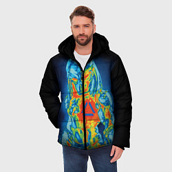Куртка зимняя мужская Predator Vision, цвет: 3D-светло-серый — фото 2