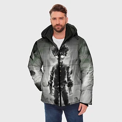 Куртка зимняя мужская Mob Psycho, цвет: 3D-черный — фото 2