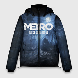 Куртка зимняя мужская Metro Exodus: Dark Moon, цвет: 3D-светло-серый