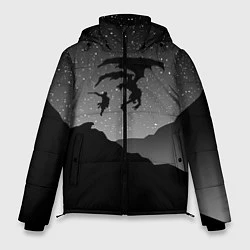 Куртка зимняя мужская TES: Nightmare, цвет: 3D-черный