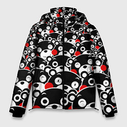 Куртка зимняя мужская Kumamons, цвет: 3D-черный