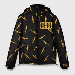 Куртка зимняя мужская BSG: Weapons, цвет: 3D-светло-серый