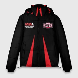 Куртка зимняя мужская MMA Elite, цвет: 3D-черный