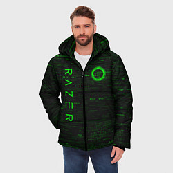 Куртка зимняя мужская RAZER, цвет: 3D-черный — фото 2