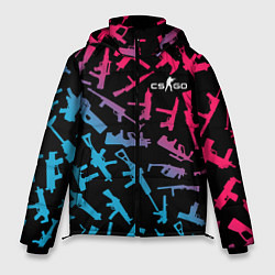 Мужская зимняя куртка CS:GO Neon Weapons