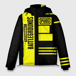 Куртка зимняя мужская PUBG: Yellow Lifestyle, цвет: 3D-черный