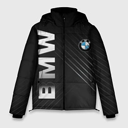 Куртка зимняя мужская BMW: Steel Line, цвет: 3D-черный