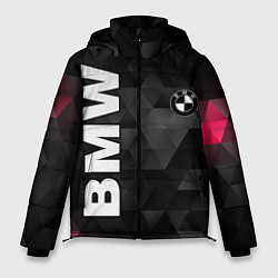 Куртка зимняя мужская BMW: Polygon, цвет: 3D-красный