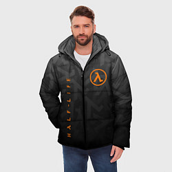 Куртка зимняя мужская Half-Life, цвет: 3D-черный — фото 2