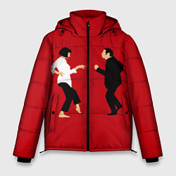 Куртка зимняя мужская Криминальное чтиво, цвет: 3D-красный