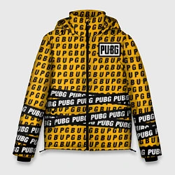 Куртка зимняя мужская PUBG Life: Yellow Style, цвет: 3D-черный
