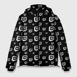 Мужская зимняя куртка Twitch: Black Pattern