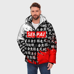 Куртка зимняя мужская SENPAI, цвет: 3D-красный — фото 2