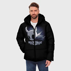 Куртка зимняя мужская Hollow Knight, цвет: 3D-черный — фото 2