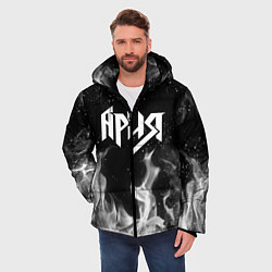 Куртка зимняя мужская АРИЯ, цвет: 3D-черный — фото 2